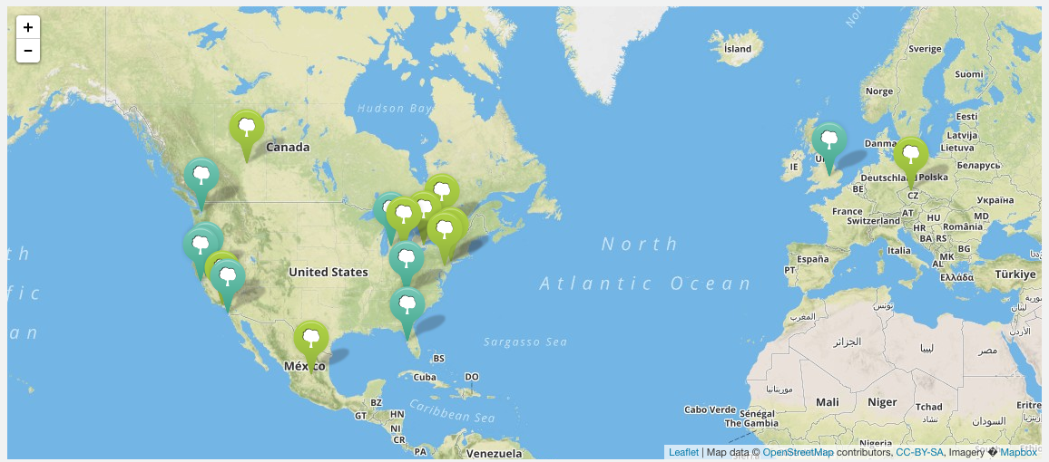 OpenTreeMap_projects