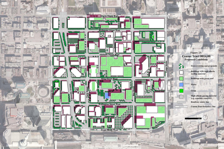 Downtown Toronto: proposed design
