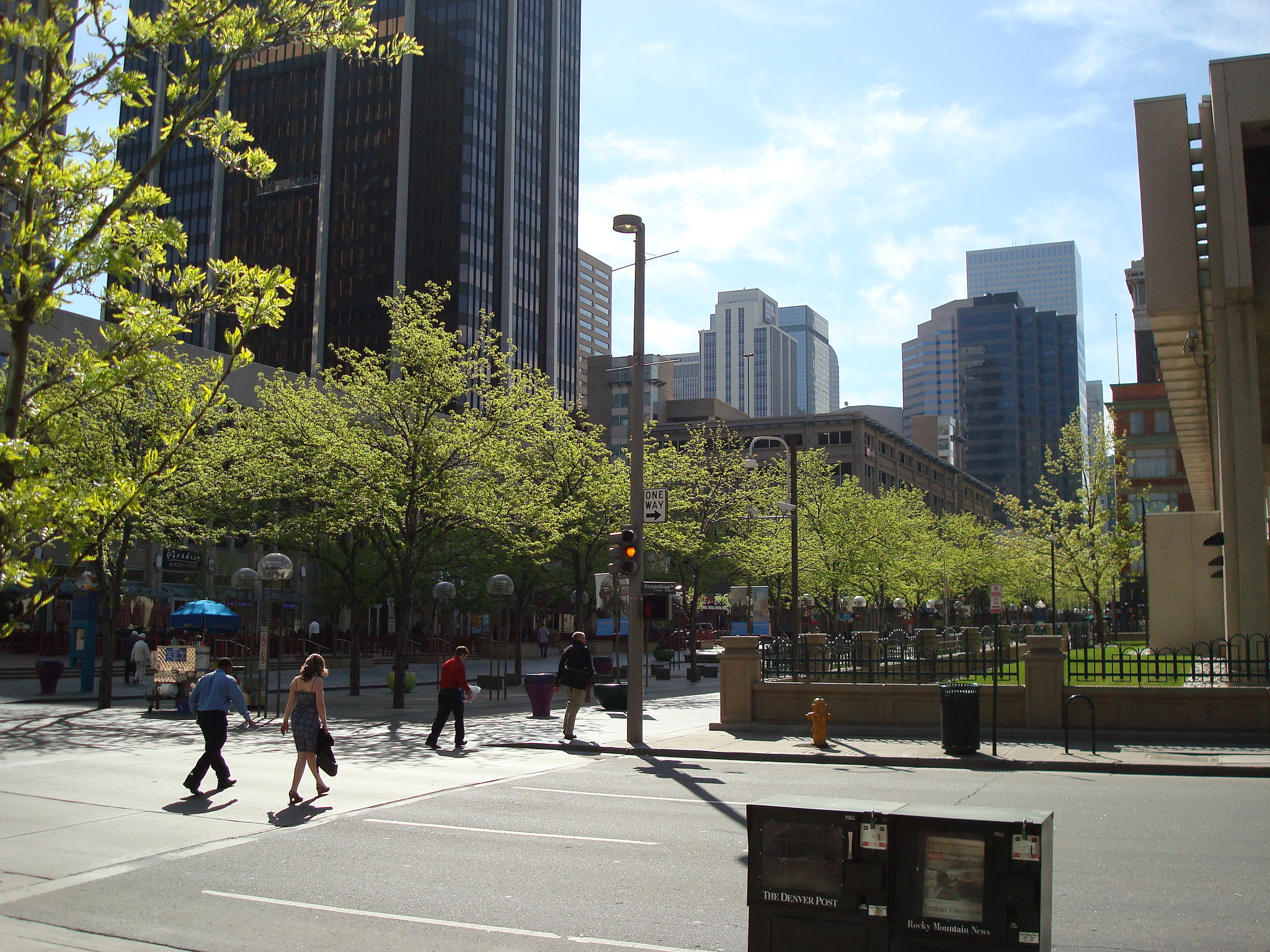16th Street Mall Denver in 2008_credit_Penn State University Library