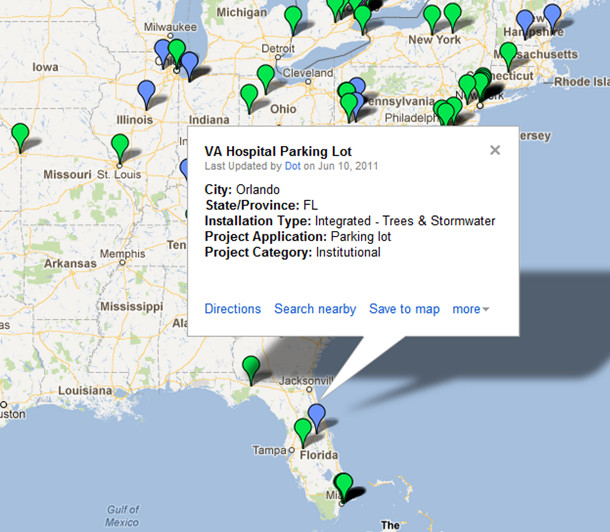 Silva Cell project map - detail