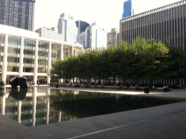 Lincoln Center trees 2012 Lincoln Center trees 2012