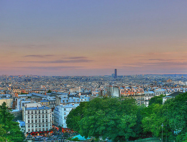 A view of Paris from Montmartre. Image credit: Cédric Paul