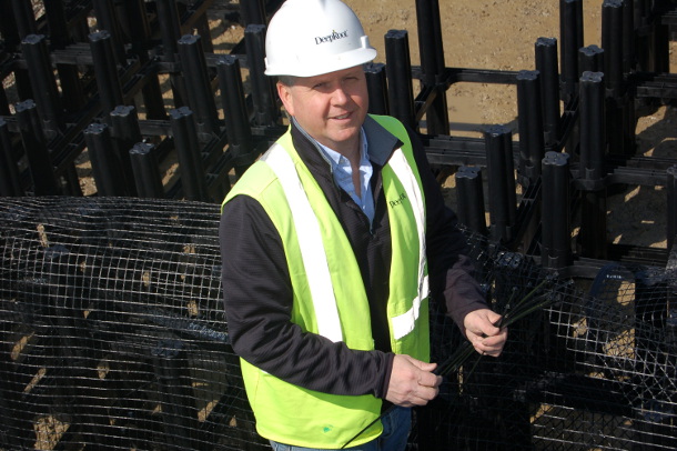 Soil Cells - Silva Cells Handsome Pat, our technical manager, attended the installation.