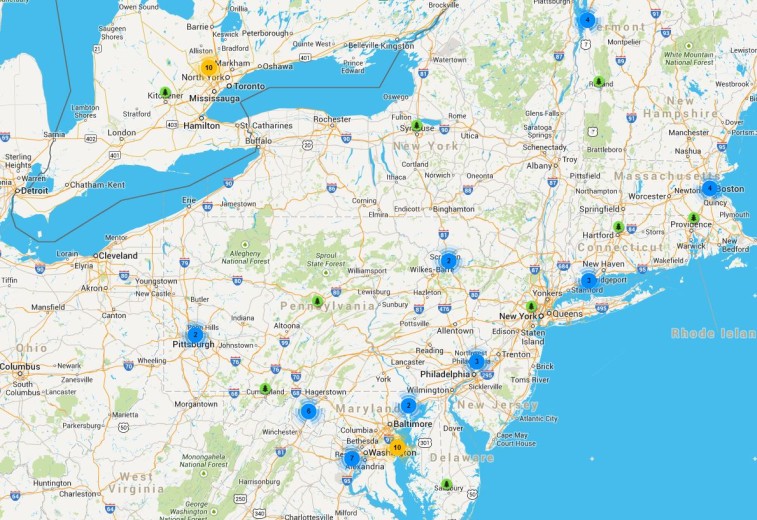 US Forest Service Urban Tree Canopy Map