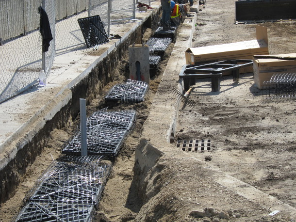 3rd Avenue Saskatoon soil cells installation