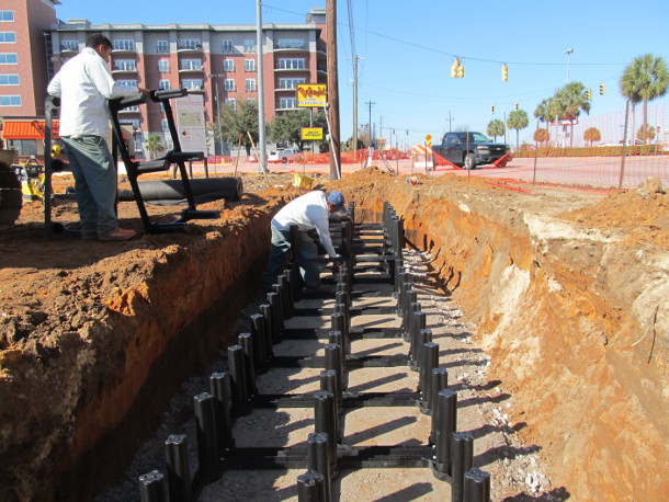 USC soil cell Silva Cell installation (1)