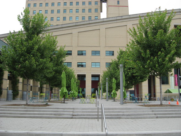 Mississauga Civic Square soil cells - after Mississauga Civic Square soil cells - after