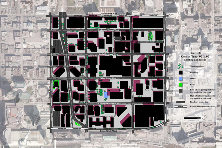 Downtown Toronto: existing design