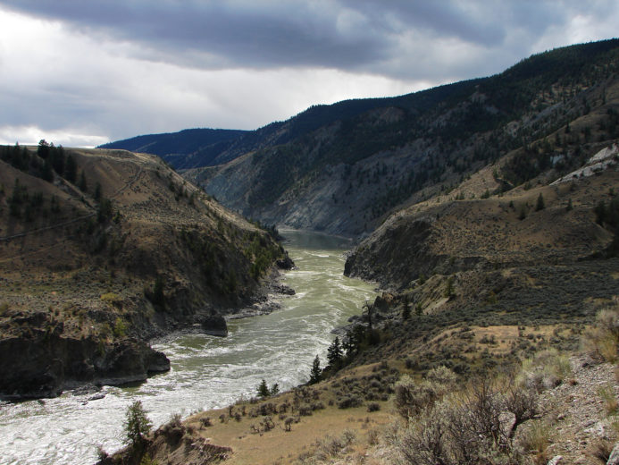 The Fraser River in British Columbia. Flickr credit: Tjflex2