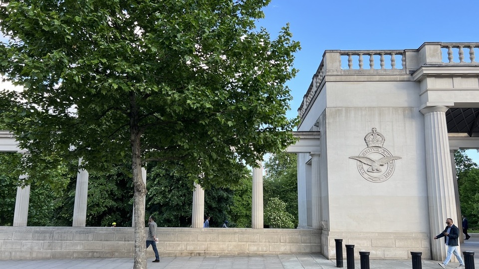 Silva Cells Support Trees at Bomber Command Memorial
